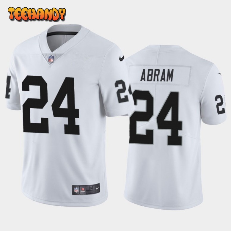 Las Vegas Raiders Johnathan Abram White Limited Jersey