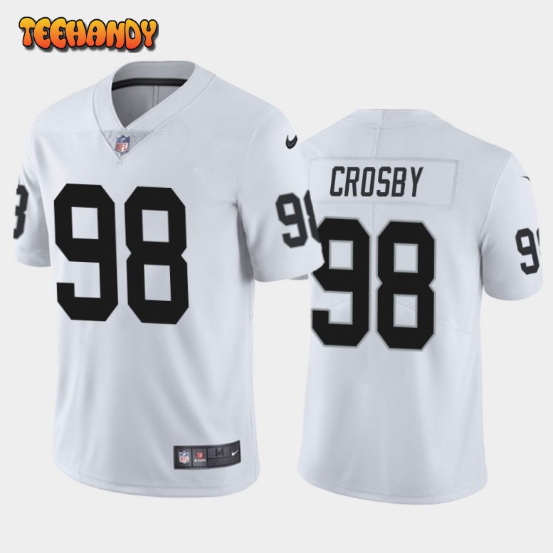 Las Vegas Raiders Maxx Crosby White Limited Jersey