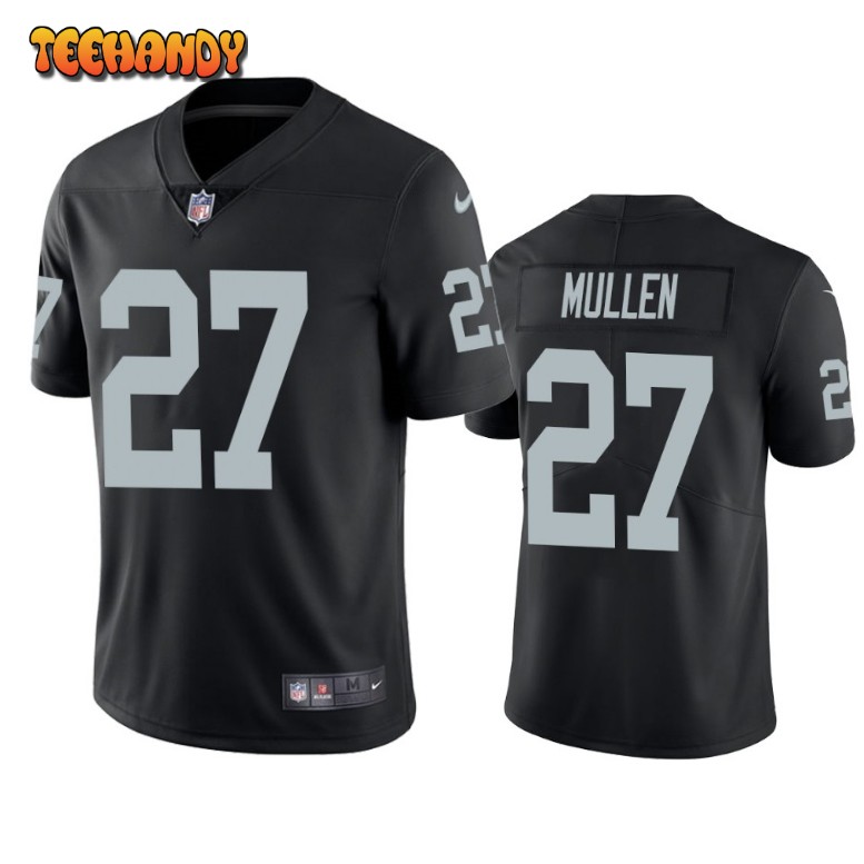 Las Vegas Raiders Trayvon Mullen Jr Black Limited Jersey