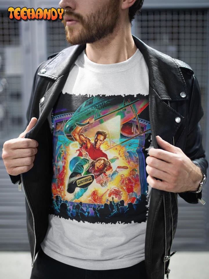 Last Action Hero Soft T-Shirt, Movie Poster T Shirt