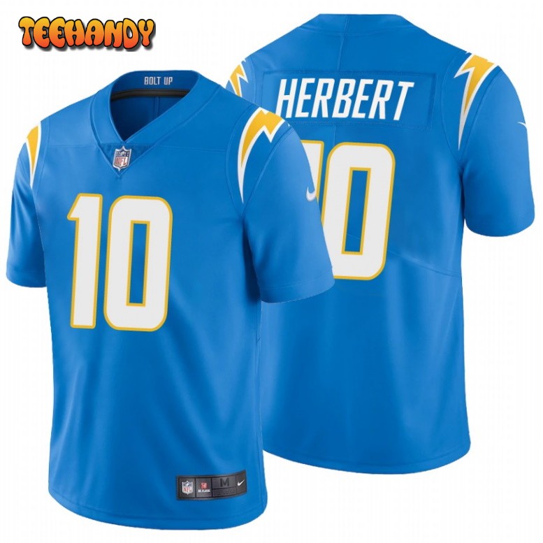 Los Angeles Chargers Justin Herbert Blue Limited Jersey