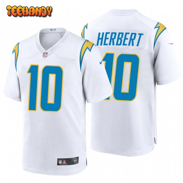 Los Angeles Chargers Justin Herbert White Limited Jersey