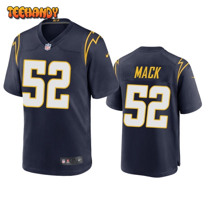 Los Angeles Chargers Khalil Mack Navy Limited Jersey