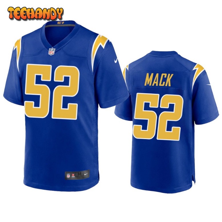 Los Angeles Chargers Khalil Mack Royal Limited Jersey