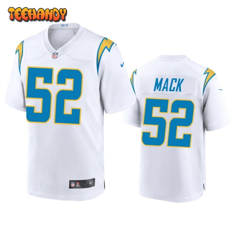 Los Angeles Chargers Khalil Mack White Limited Jersey