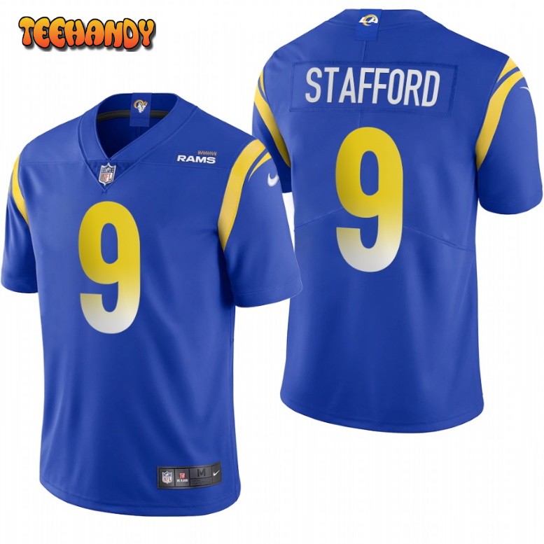 Los Angeles Rams Matthew Stafford Royal Limited Jersey