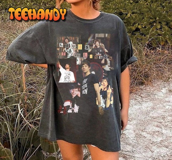 Louis Tomlinson Vintage T-Shirt, Retro 90s Gift For Fan T Shirt