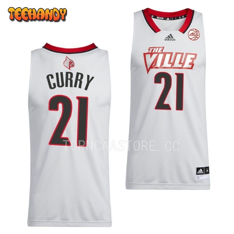 Louisville Cardinals Sydney Curry 2023 White College Basketball Jersey