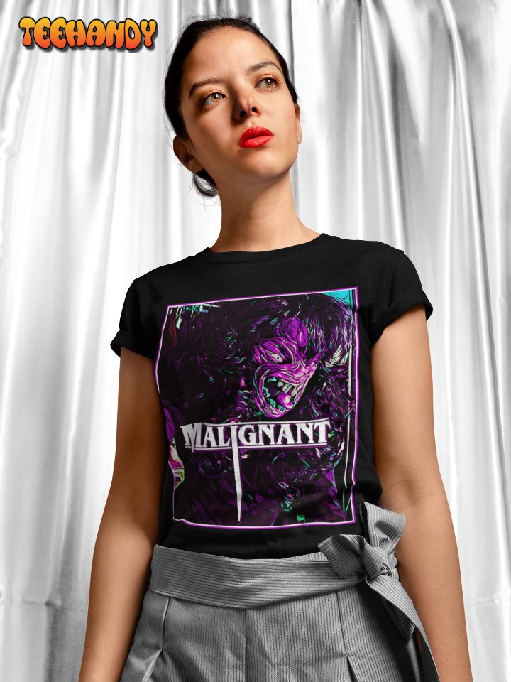 Malignant Movie Poster Style T Shirt, Horror Movie Fan Gift GraphicT Shirt