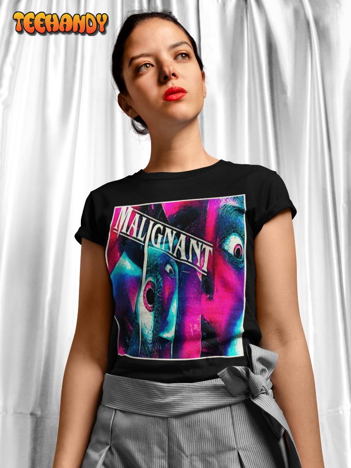 Malignant Soft T-Shirt, Malignant Movie Poster Style T Shirt