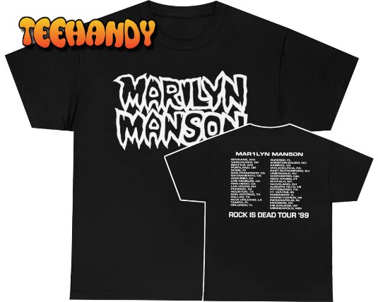 Marilyn Manson 1999 Custom Mechanical Animals Shirt