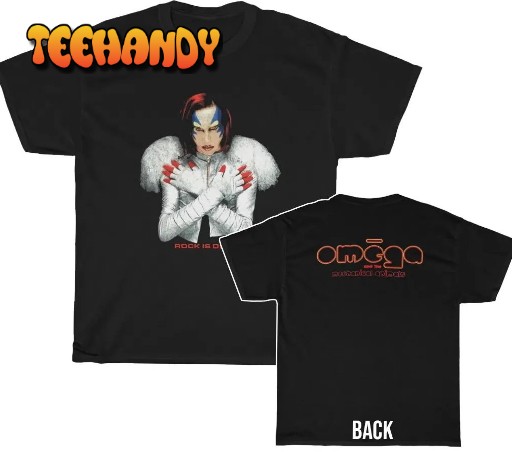 Marilyn Manson Mechanical Animals Era Omega Rock Is Dead Shirt