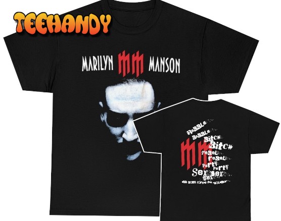 Marilyn Manson Rabble Rabble Bitch Bitch This Is The New Shit T-Shirt