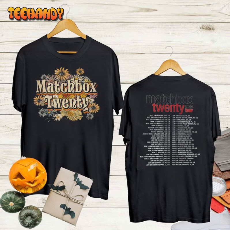 Matchbox Twenty Slow Dream Tour Shirt, Matchbox Twenty Tour T-Shirt