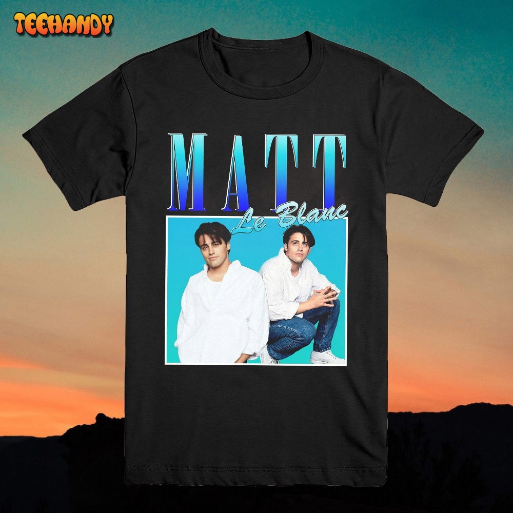 Matt Le Blanc Vintage Shirt 90’s Inspired  T Shirt