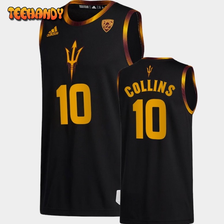 Men’s Arizona State Sun Devils Frankie Collins Black Jersey