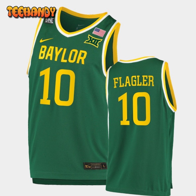 Men’s Baylor Bears Adam Flagler Green National Champion Jersey