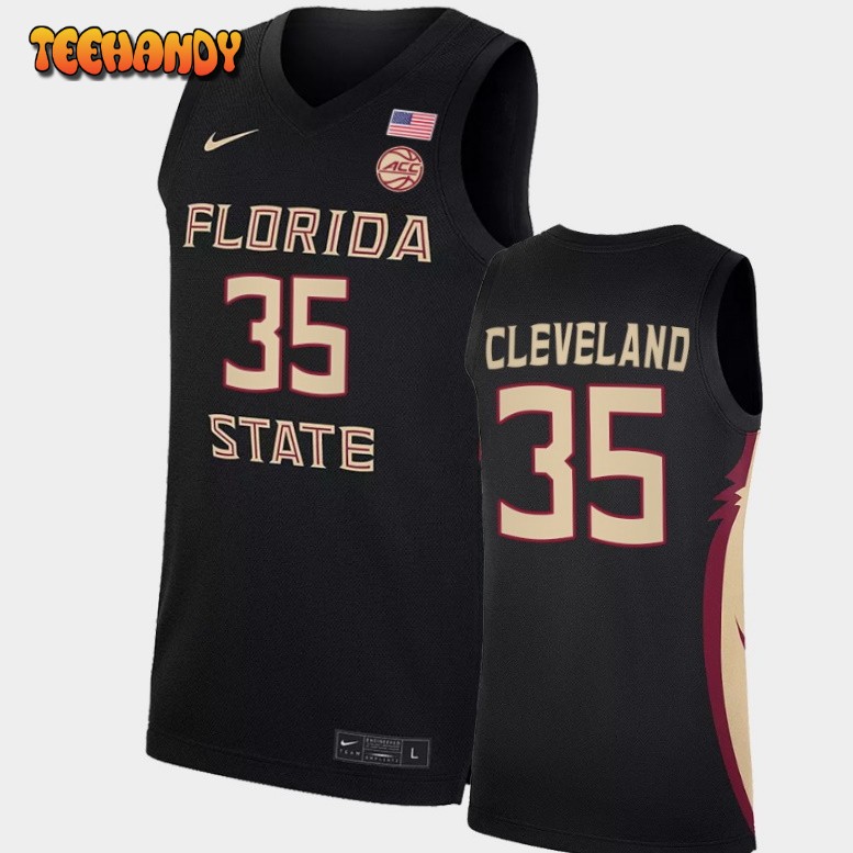 Men’s Florida State Seminoles Matthew Cleveland Black College Basketball Jersey