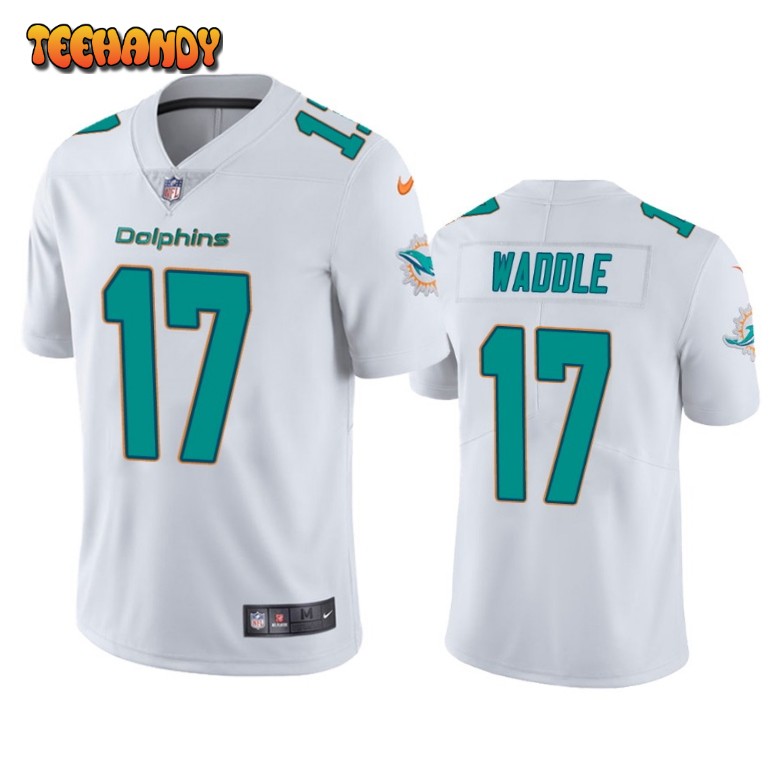 Miami Dolphins Jaylen Waddle White Limited Jersey