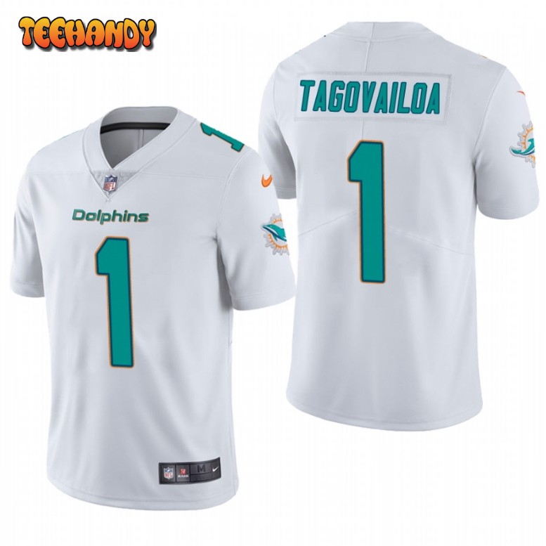 Miami Dolphins Tua Tagovailoa White Limited Jersey