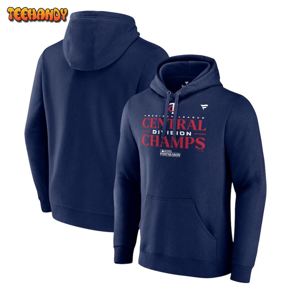 Minnesota Twins 2023 AL Central Division Champions Locker Room Pullover ...