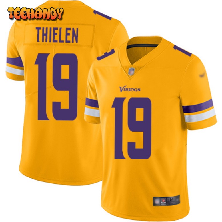 Minnesota Vikings Adam Thielen Gold Inverted Limited Jersey