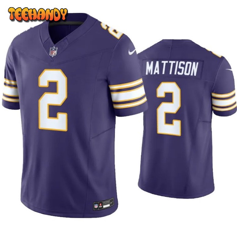 Minnesota Vikings Alexander Mattison Purple Classic Limited Jersey