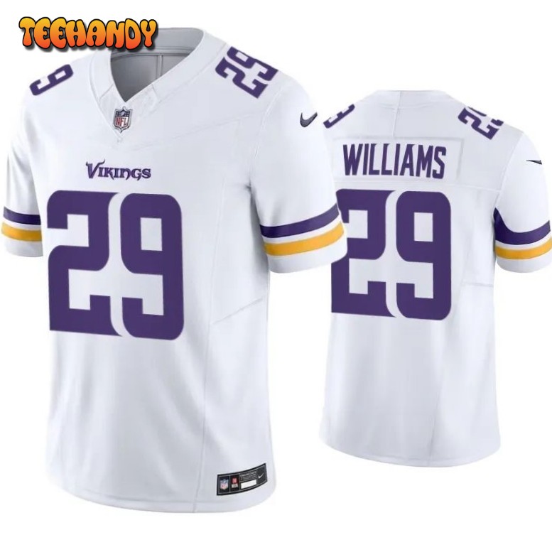 Minnesota Vikings Joejuan Williams White Limited Jersey