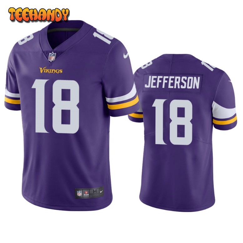 Minnesota Vikings Justin Jefferson Purple Limited Jersey