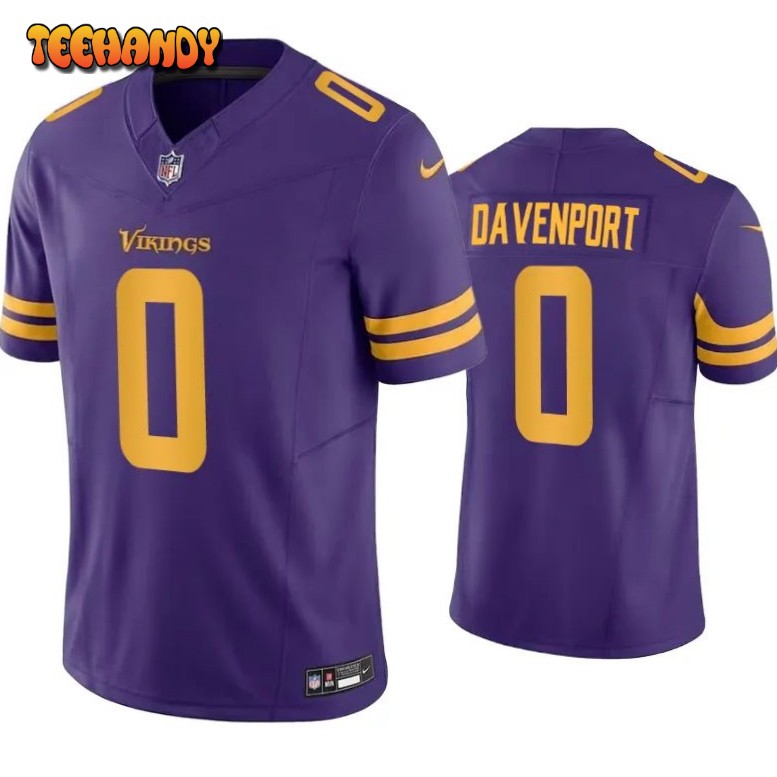 Minnesota Vikings Marcus Davenport Purple Limited Jersey