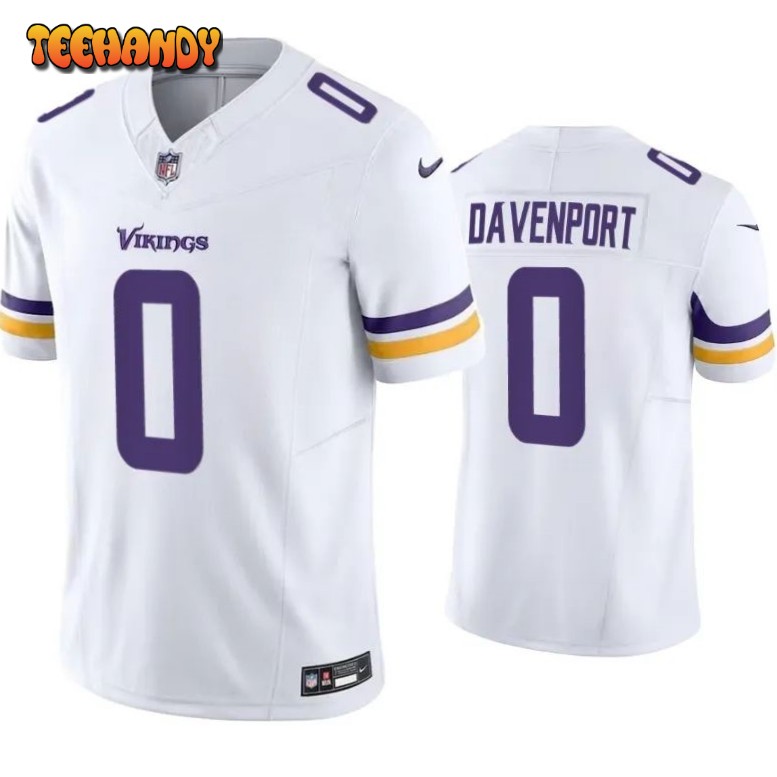 Minnesota Vikings Marcus Davenport White Limited Jersey