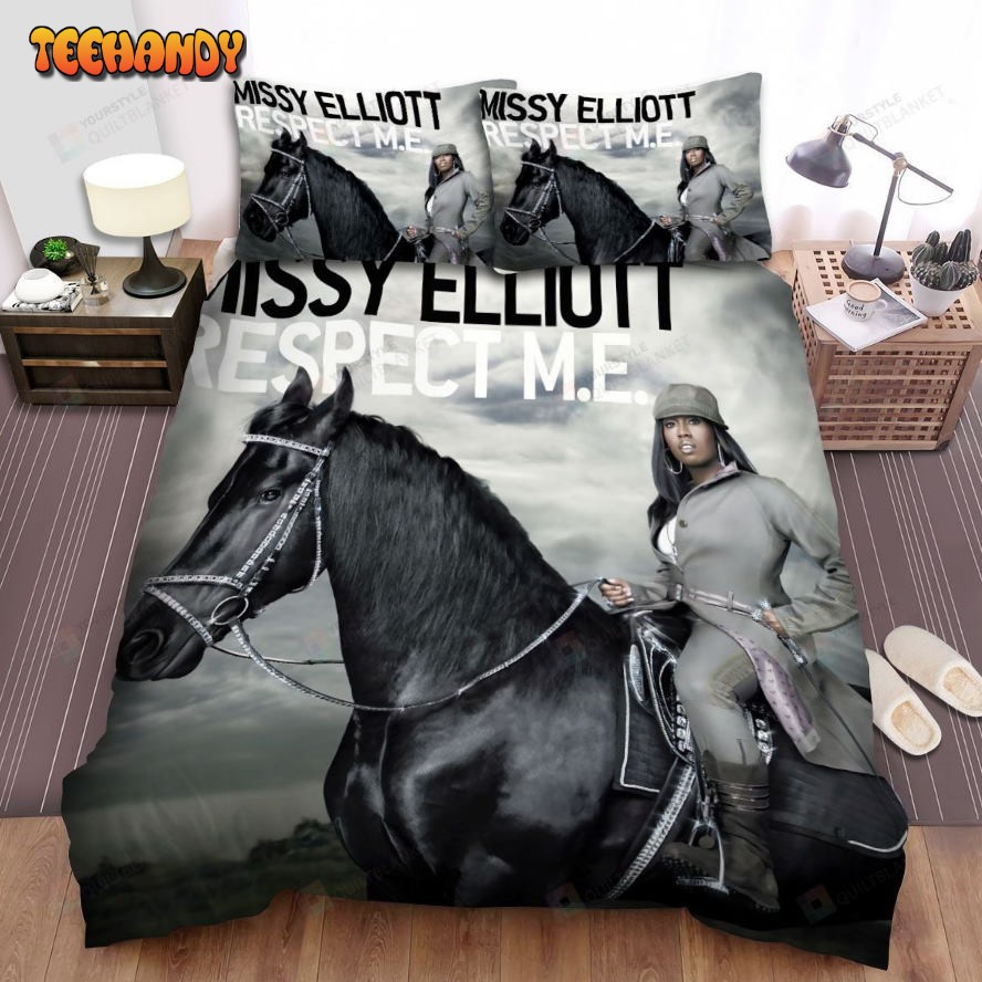 Missy Elliott Respect M.E. Album Art Cover Spread Duvet Cover Bedding Sets