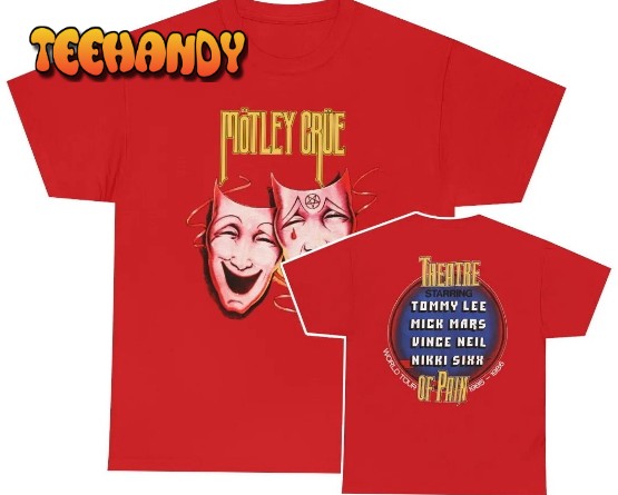 Motley Crue 1985-86 Theater of Pain Tour Shirt