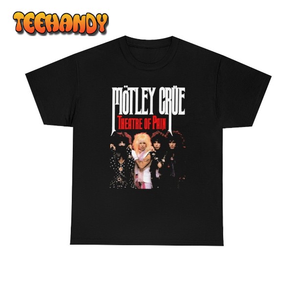 Motley Crue Theatre of Pain Band Photo Shirt