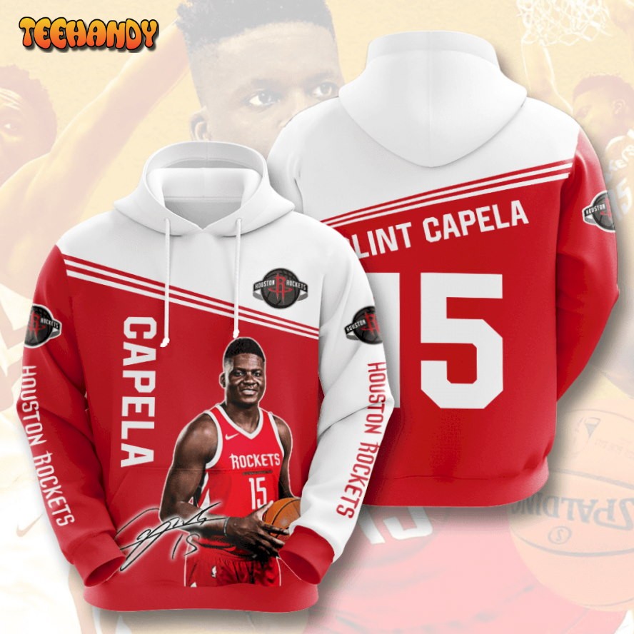 NBA Houston Rockets 3D Hoodie For Men For Women All Over Printed Hoodie