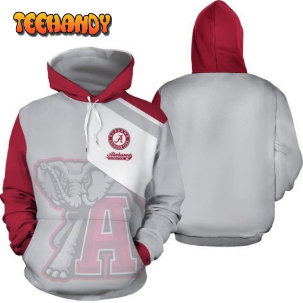 Ncaa- Alabama Crimson Tide 3d Hoodie Style2