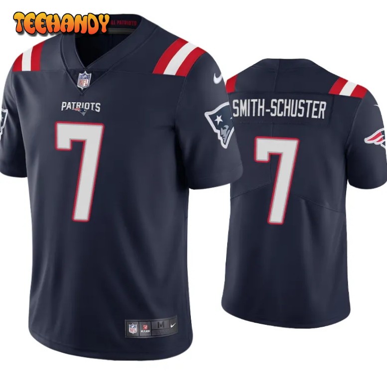 New England Patriots JuJu Smith-Schuster Navy Limited Jersey