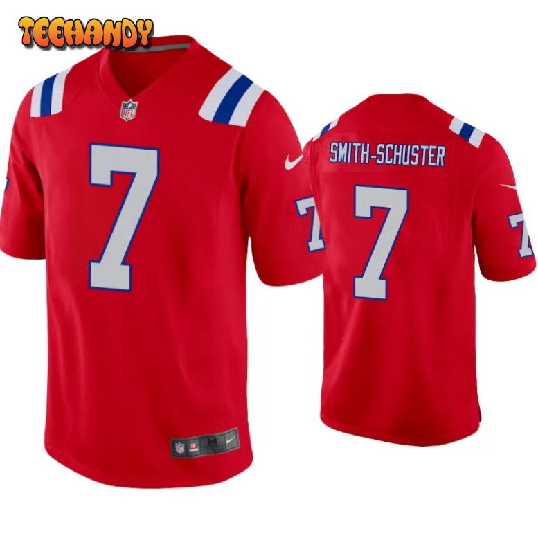 New England Patriots JuJu Smith-Schuster Red Alternate Limited Jersey