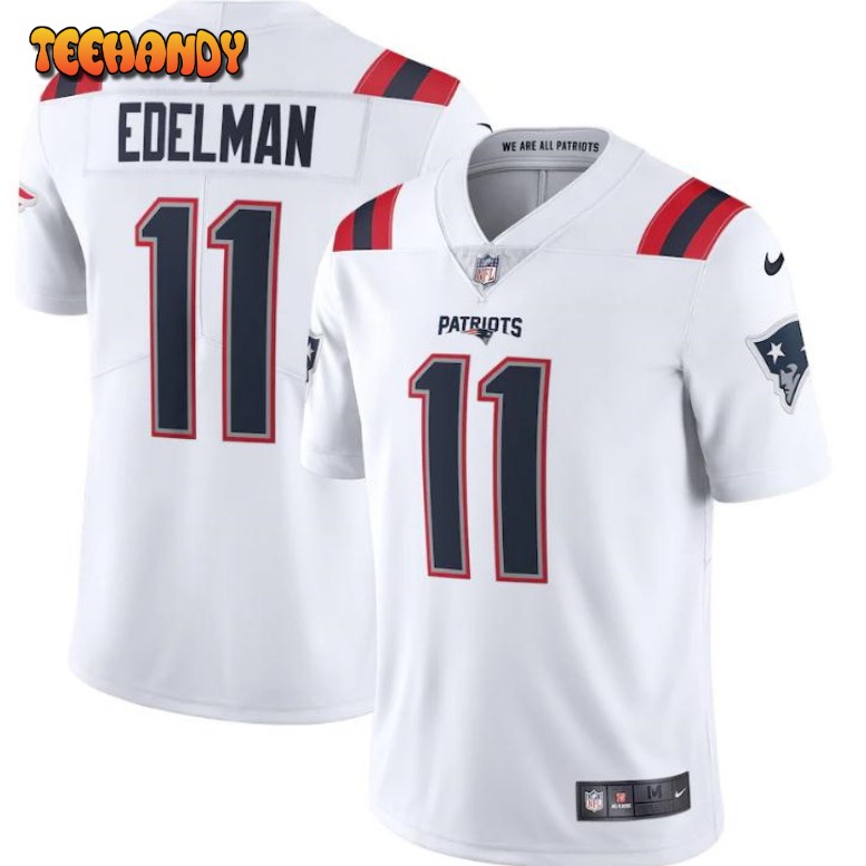 New England Patriots Julian Edelman White Limited Jersey