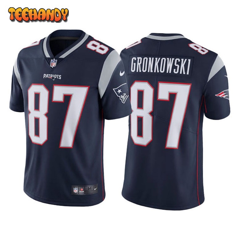 New England Patriots Rob Gronkowski Navy Limited Jersey