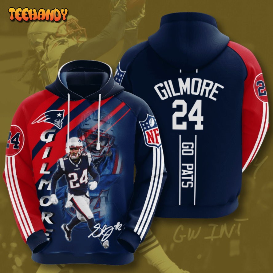 New England Patriots Stephon Gilmore 3D Hoodie For Men For Women Hoodie