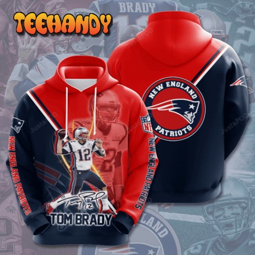 NEW ENGLAND PATRIOTS TOM BRADY 3D Hoodie For Men For Women, Hoodie