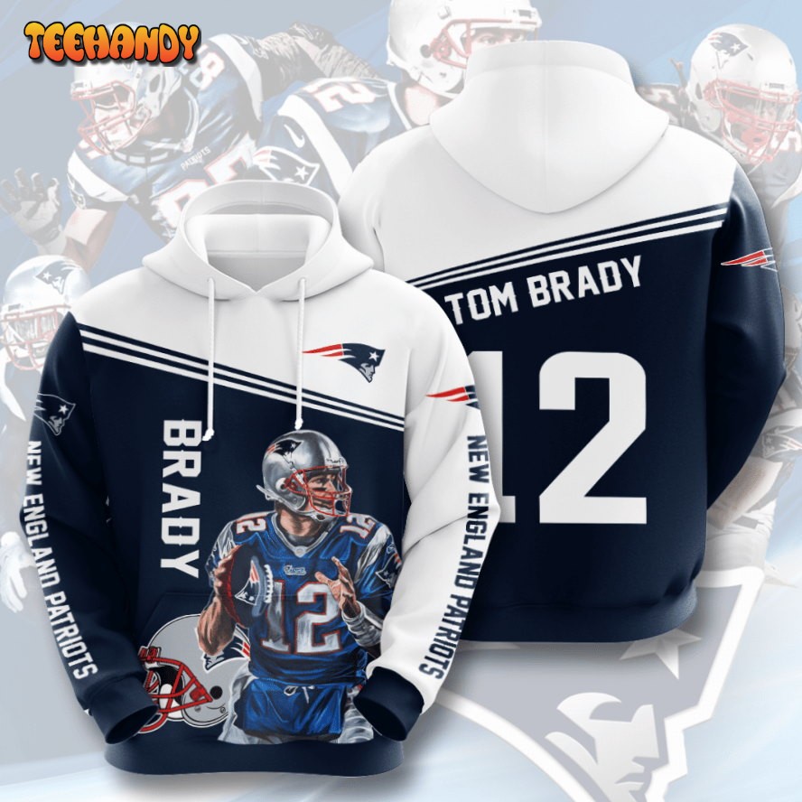 NEW ENGLAND PATRIOTS TOM BRADY 3D Hoodie For Men For Women Hoodie