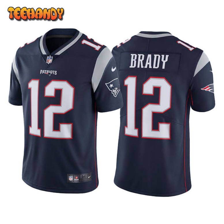 New England Patriots Tom Brady Navy Limited Jersey