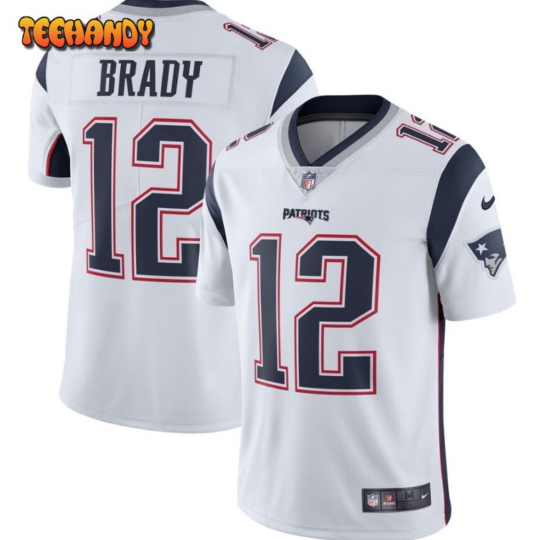 New England Patriots Tom Brady White Limited Jersey