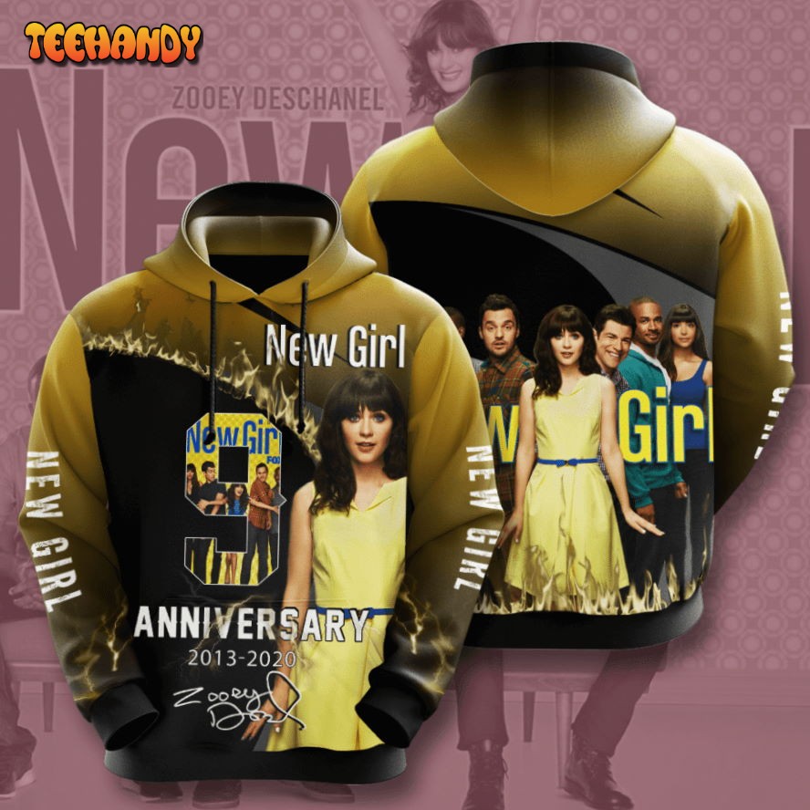 New Girl 3D Hoodie