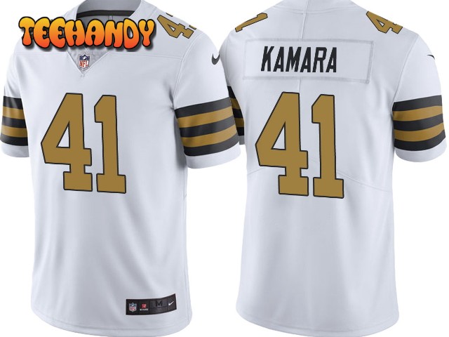 saints color rush jersey kamara