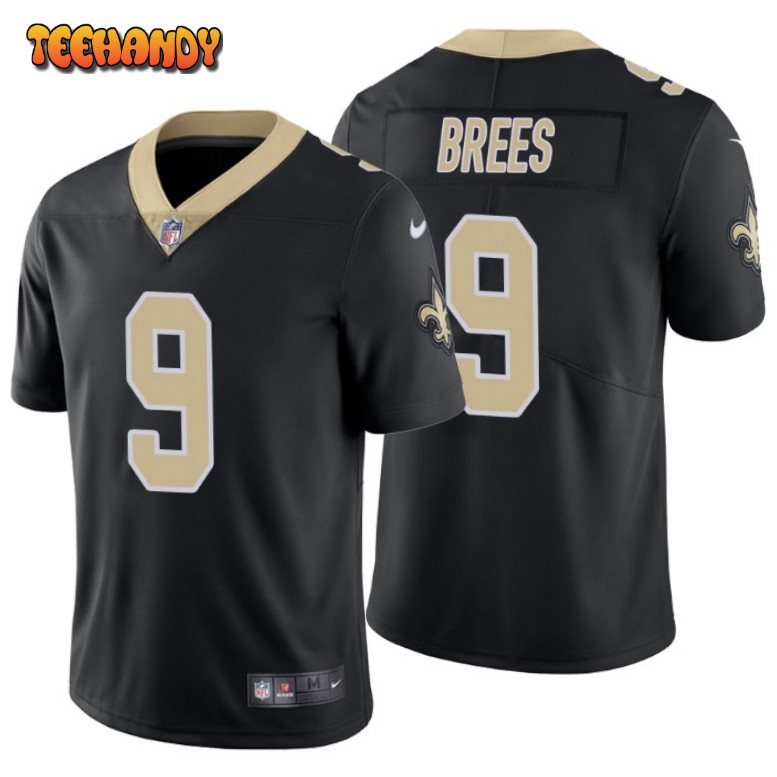 New Orleans Saints Drew Brees Black Limited Jersey