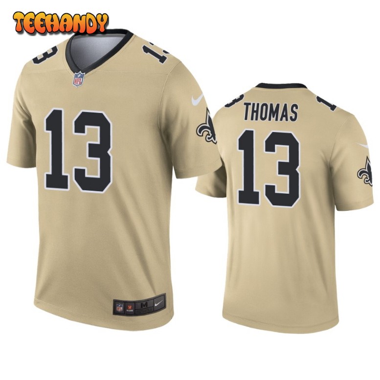 New Orleans Saints Michael Thomas Gold Inverted Limited Jersey