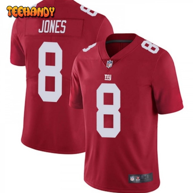 New York Giants Daniel Jones Red Limited Jersey